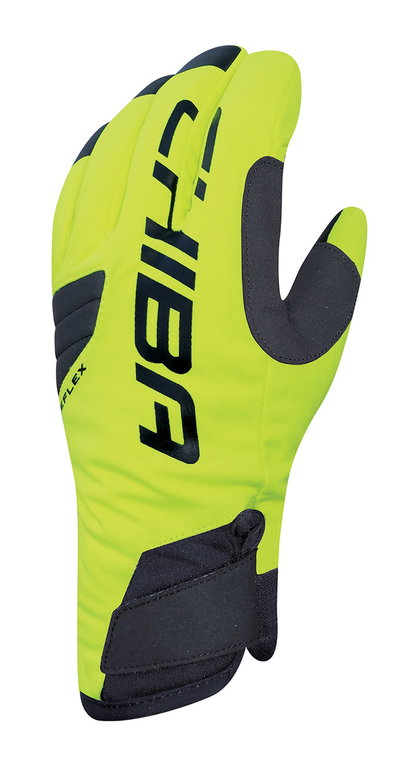 Chiba Winter-Fahrradhandschuhe BioXCell Warm neongelb - 1 Paar